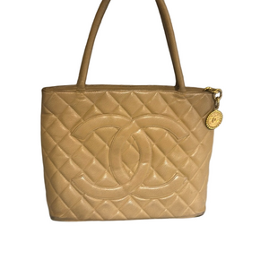 Chanel Caviar Medallion Tote with COA